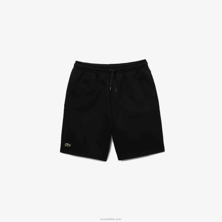 hombres Lacoste negro 031 pantalones cortos deportivos de tenis N6XZ21337