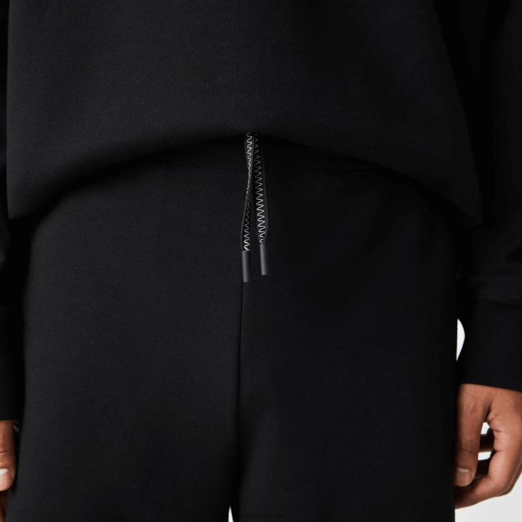 hombres Lacoste negro 031 shorts con estampado reflectante N6XZ21354