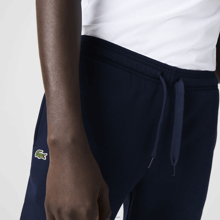 hombres Lacoste azul marino 166 pantalones de chándal sport tenis polar N6XZ21151