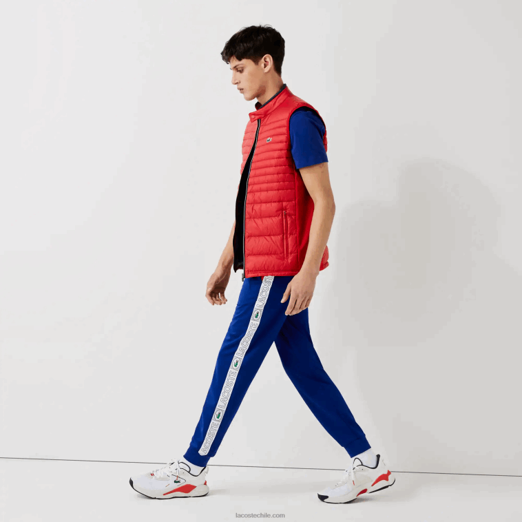 hombres Lacoste azul rojo blanco an3 pantalones deportivos de chándal con bandas de la marca N6XZ21119 hombres Lacoste azul rojo blanco an3 pantalones deportivos de chándal con bandas de la marca N6XZ21119