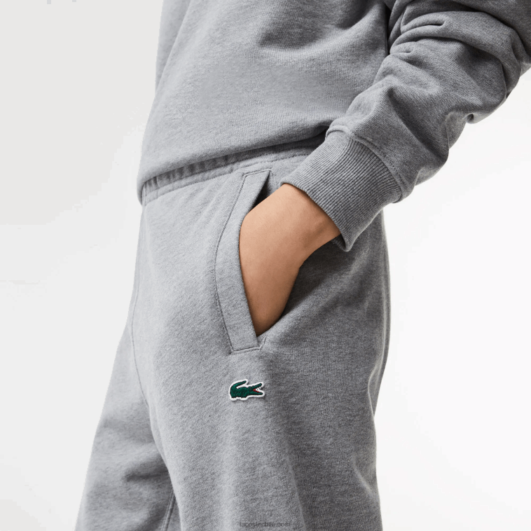 hombres Lacoste lomo gris yrd pantalones deportivos estampados N6XZ21012