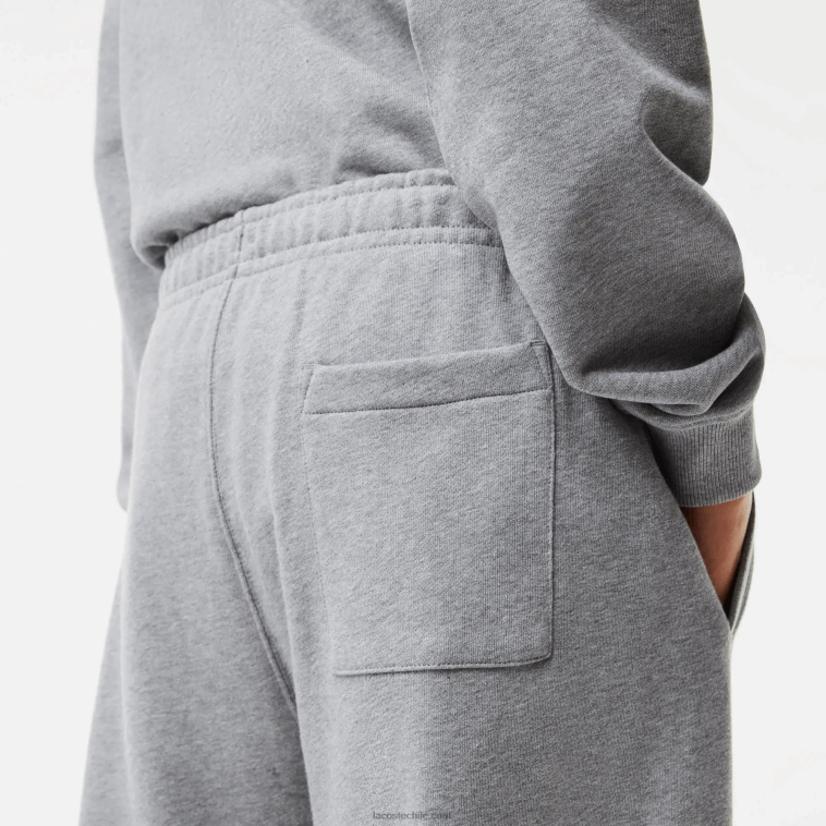 hombres Lacoste lomo gris yrd pantalones deportivos estampados N6XZ21012