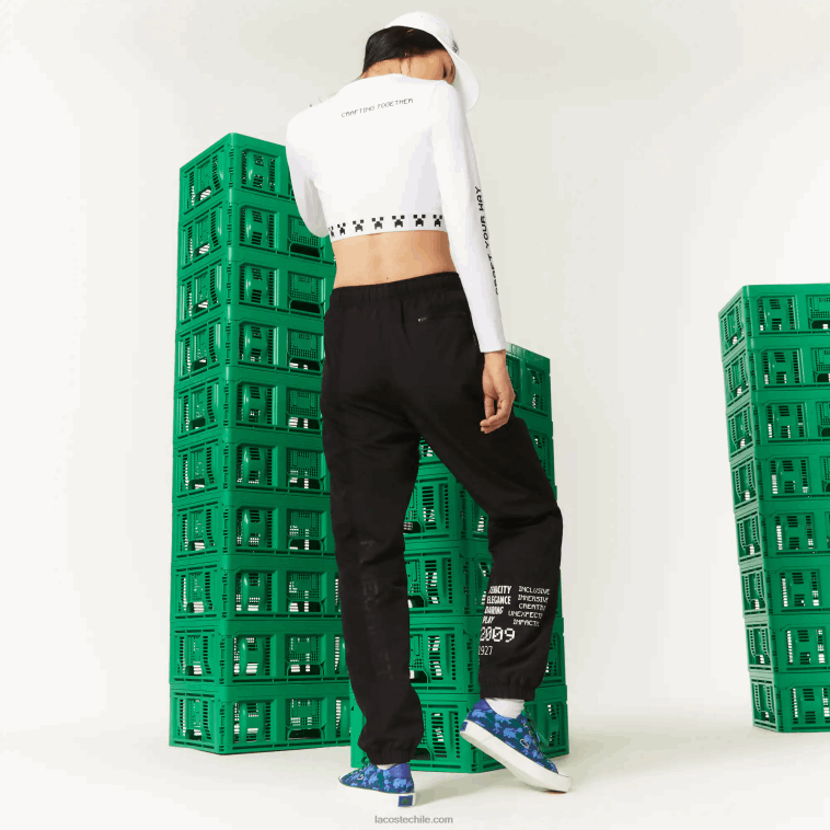 hombres Lacoste negro 031 pantalones de chándal de nailon live x minecraft N6XZ21175