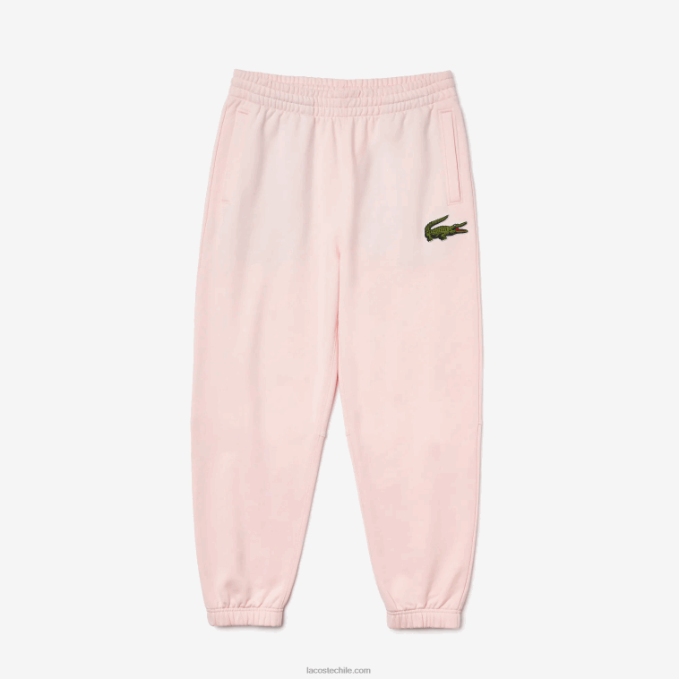 hombres Lacoste rosa claro t03 pantalones de chándal de algodón orgánico N6XZ21050