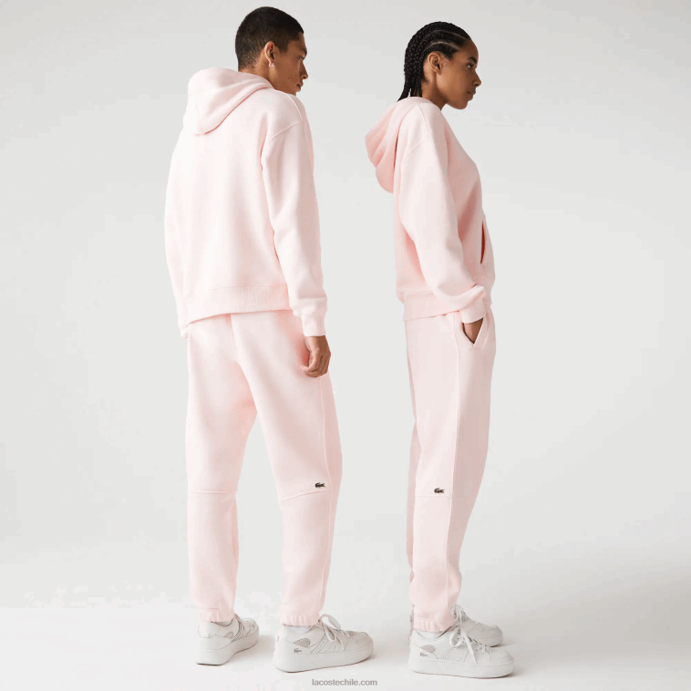 hombres Lacoste rosa claro t03 pantalones de chándal de algodón orgánico N6XZ21050
