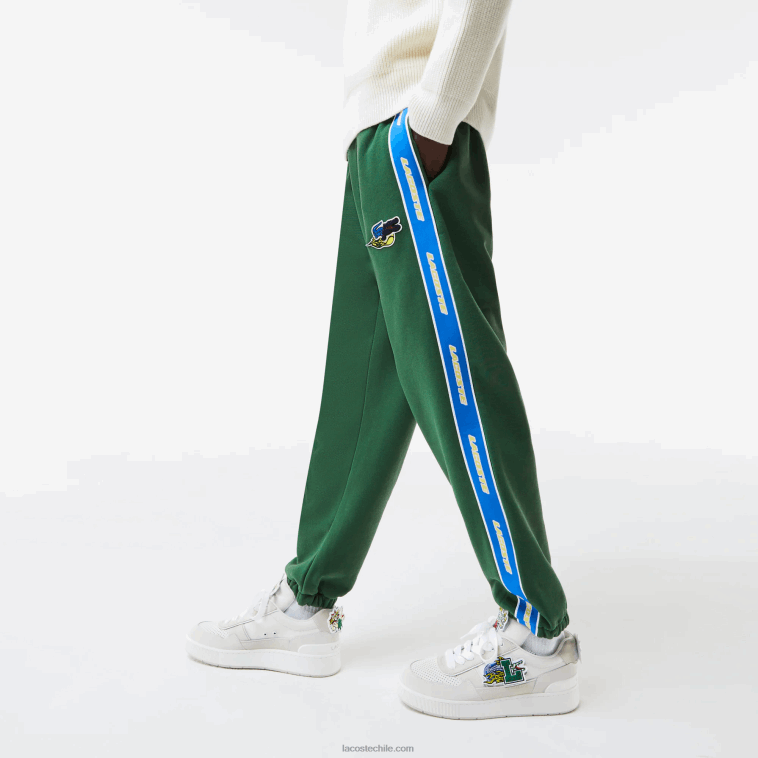 hombres Lacoste verde 132 pantalones de chándal con logo N6XZ21026