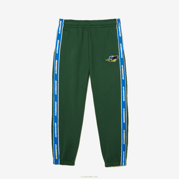 hombres Lacoste verde 132 pantalones de chándal con logo N6XZ21026