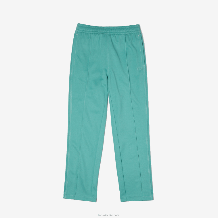 hombres Lacoste verde 3a4 pantalones de chándal de piqué de corte estándar N6XZ2337