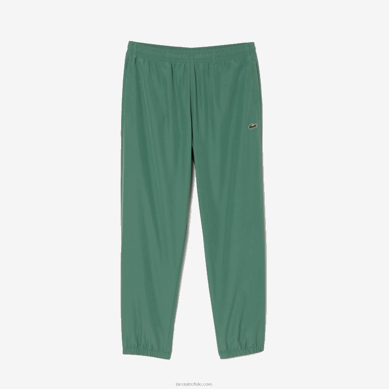 hombres Lacoste verde caqui kx5 pantalones de chándal repelentes al agua regular fit N6XZ2331