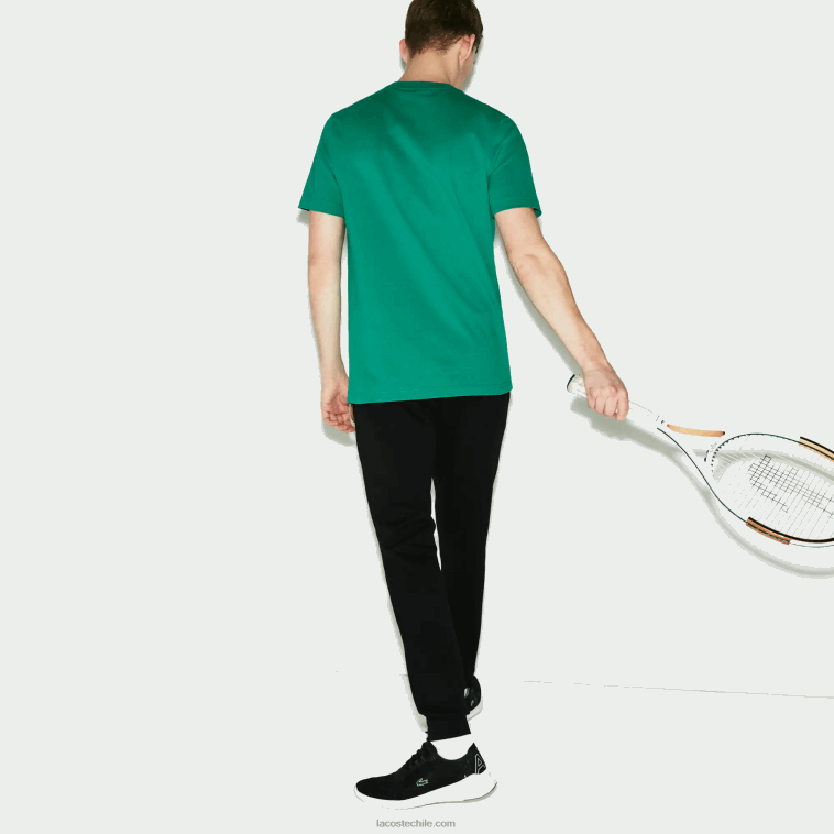 hombres Lacoste negro 031 pantalones de chándal deportivos de tenis N6XZ2958