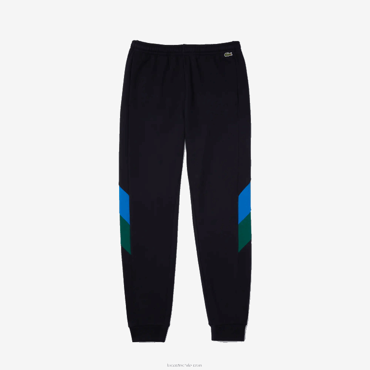 hombres Lacoste azul marino verde 1fd pantalones de chándal con franjas colorblock N6XZ21090 hombres Lacoste azul marino verde 1fd pantalones de chándal con franjas colorblock N6XZ21090