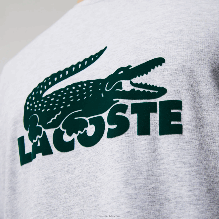 hombres Lacoste azul marino gris chine verde vxd pijama largo de terciopelo con logo N6XZ21457