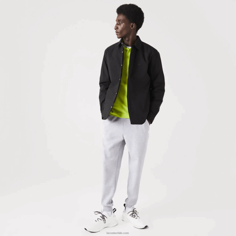 hombres Lacoste negro 031 sobrecamisa resistente al agua N6XZ21569 hombres Lacoste negro 031 sobrecamisa resistente al agua N6XZ21569
