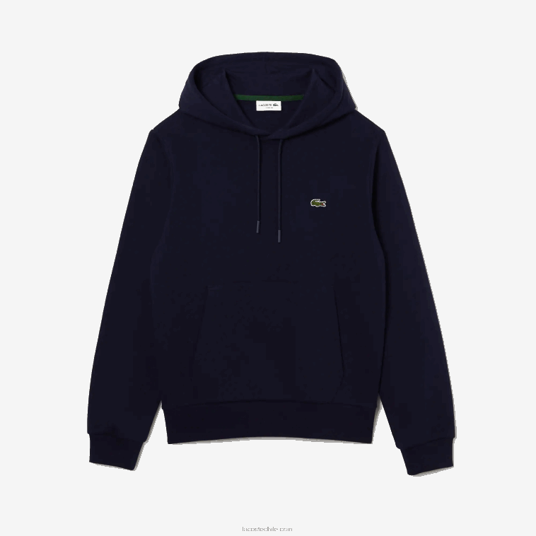 hombres Lacoste azul marino 166 sudadera con capucha de algodón orgánico N6XZ2264 hombres Lacoste azul marino 166 sudadera con capucha de algodón orgánico N6XZ2264