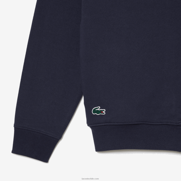 hombres Lacoste kxe azul sport miami sudadera con capucha edición abierta N6XZ2354