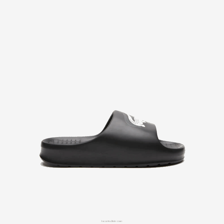 hombres Lacoste negro y blanco roto 454 Serve slide 2.0 evo diapositivas sintéticas colorblock N6XZ21740 hombres Lacoste negro y blanco roto 454 Serve slide 2.0 evo diapositivas sintéticas colorblock N6XZ21740