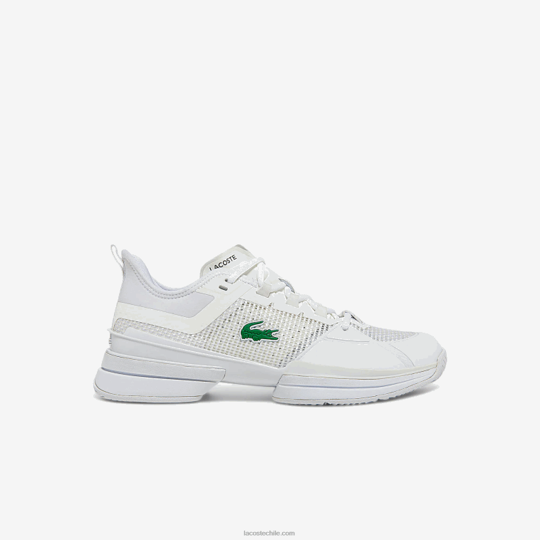 hombres Lacoste blanco 21g tenis ag-lt21 ultra textil N6XZ21851