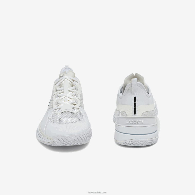 hombres Lacoste blanco 21g tenis ag-lt21 ultra textil N6XZ21851