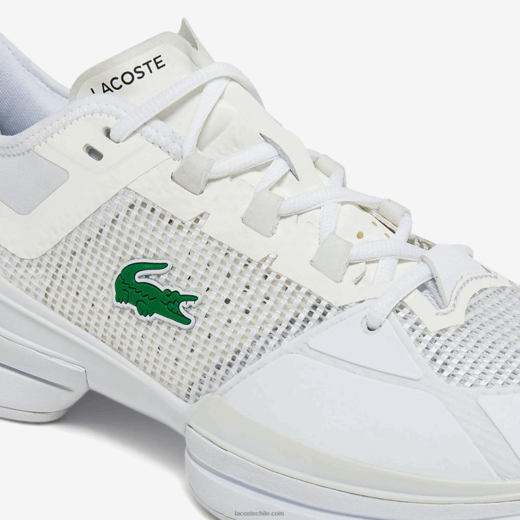 hombres Lacoste blanco 21g tenis ag-lt21 ultra textil N6XZ21851