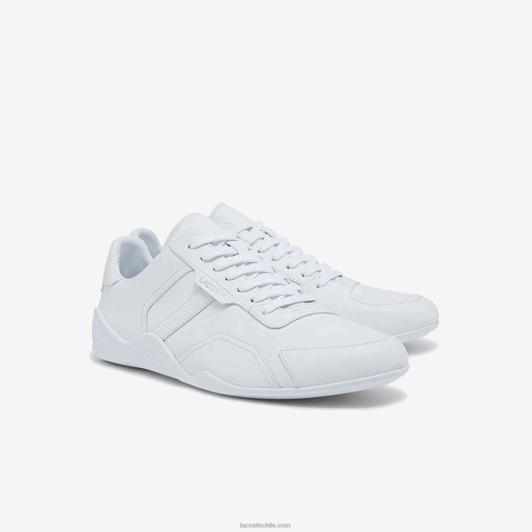 hombres Lacoste blanco 21g zapatilla hapona N6XZ21911