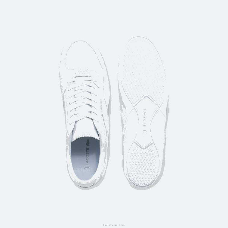 hombres Lacoste blanco 21g zapatilla hapona N6XZ21911