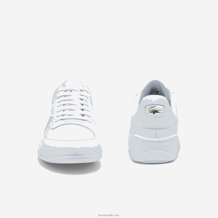 hombres Lacoste blanco 21g zapatilla hapona N6XZ21911