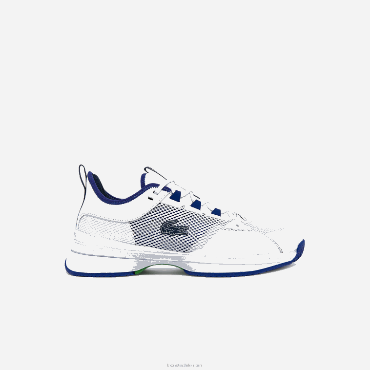 hombres Lacoste blanco/azul 080 tenis ag-lt21 textiles y sinteticos N6XZ21865