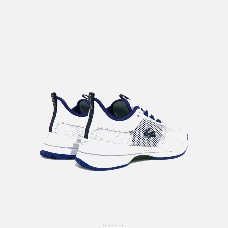 hombres Lacoste blanco/azul 080 tenis ag-lt21 textiles y sinteticos N6XZ21865