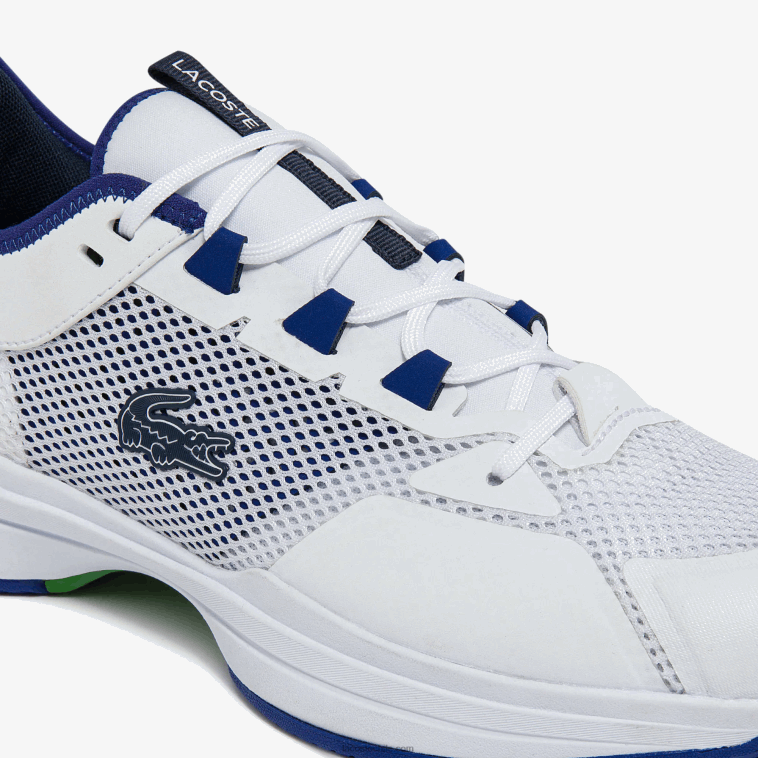hombres Lacoste blanco/azul 080 tenis ag-lt21 textiles y sinteticos N6XZ21865