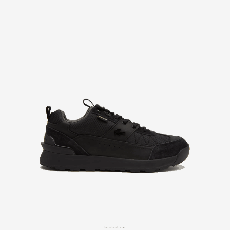 hombres Lacoste negro 02h zapatillas urban breaker lo gtx textil y piel N6XZ21864