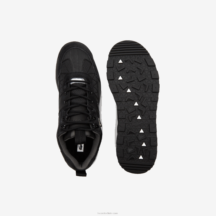 hombres Lacoste negro 02h zapatillas urban breaker lo gtx textil y piel N6XZ21864
