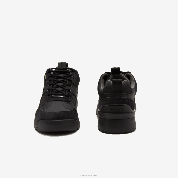 hombres Lacoste negro 02h zapatillas urban breaker lo gtx textil y piel N6XZ21864