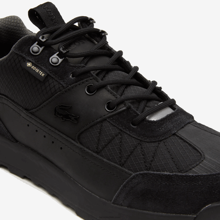 hombres Lacoste negro 02h zapatillas urban breaker lo gtx textil y piel N6XZ21864