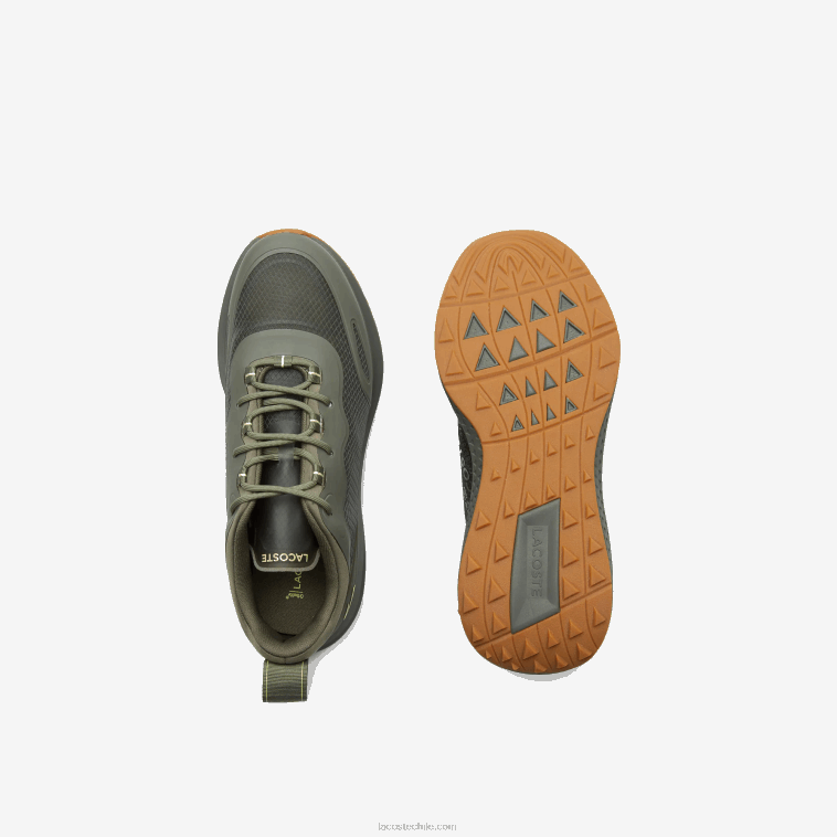 hombres Lacoste verde oscuro dg2 zapatillas deportivas active 4851 de tejido N6XZ21886