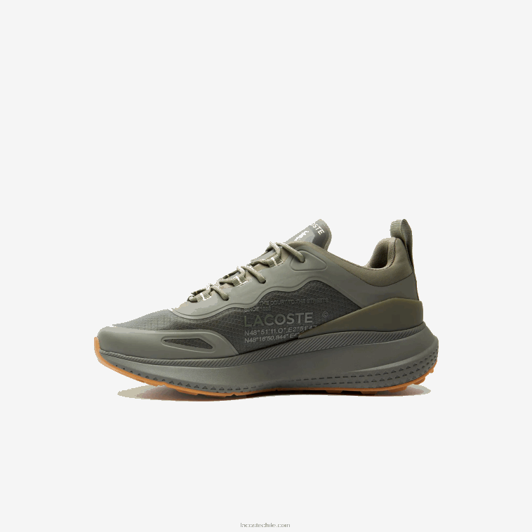 hombres Lacoste verde oscuro dg2 zapatillas deportivas active 4851 de tejido N6XZ21886