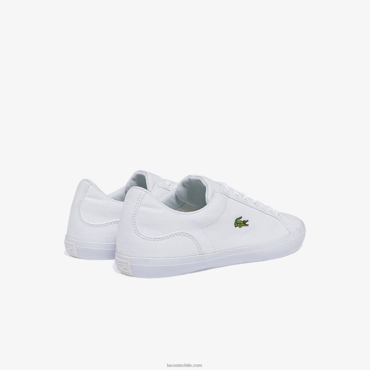 hombres Lacoste blanco 001 tenis Lerond N6XZ21907