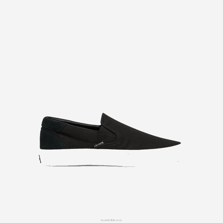 hombres Lacoste blanco y negro 312 Saltar Servir Lona Resbalón en N6XZ21871 hombres Lacoste blanco y negro 312 Saltar Servir Lona Resbalón en N6XZ21871