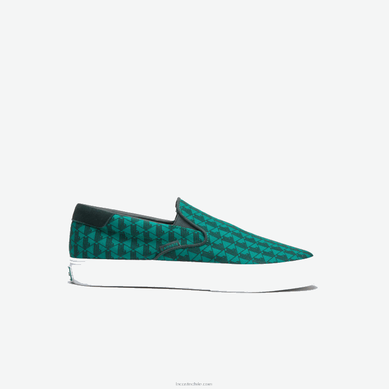 hombres Lacoste verde y blanco 1r7 saltar servir textil sin cordones N6XZ21854 hombres Lacoste verde y blanco 1r7 saltar servir textil sin cordones N6XZ21854