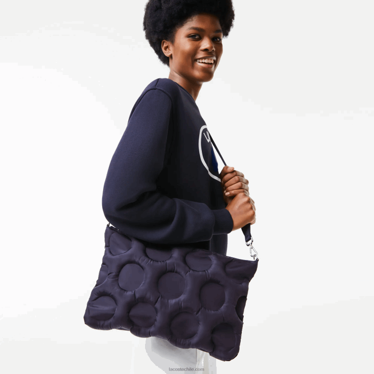 mujer Lacoste abimes l24 bolsa crossover capitonada con efecto de pelota de golf N6XZ22866 mujer Lacoste abimes l24 bolsa crossover capitonada con efecto de pelota de golf N6XZ22866
