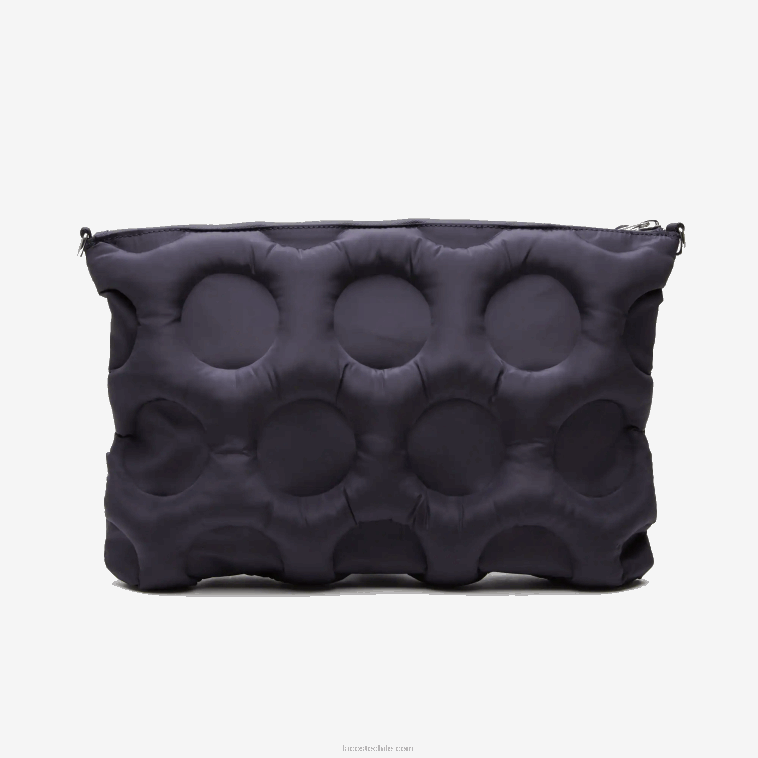 mujer Lacoste abimes l24 bolsa crossover capitonada con efecto de pelota de golf N6XZ22866