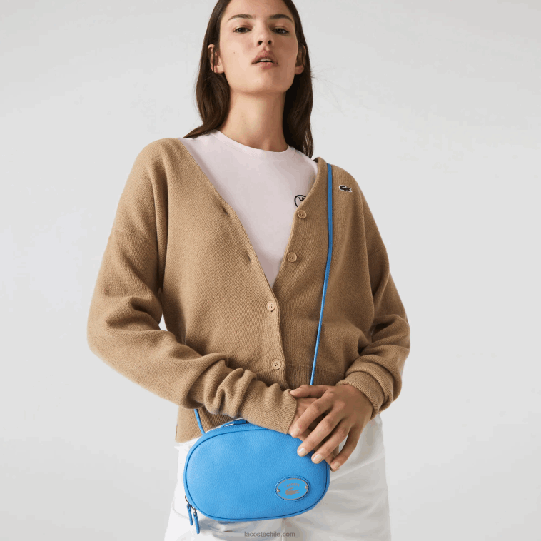mujer Lacoste argentino 213 bolso cámara pequeño de piel granulada N6XZ22870 mujer Lacoste argentino 213 bolso cámara pequeño de piel granulada N6XZ22870