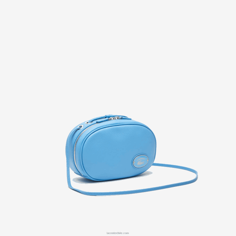 mujer Lacoste argentino 213 bolso cámara pequeño de piel granulada N6XZ22870