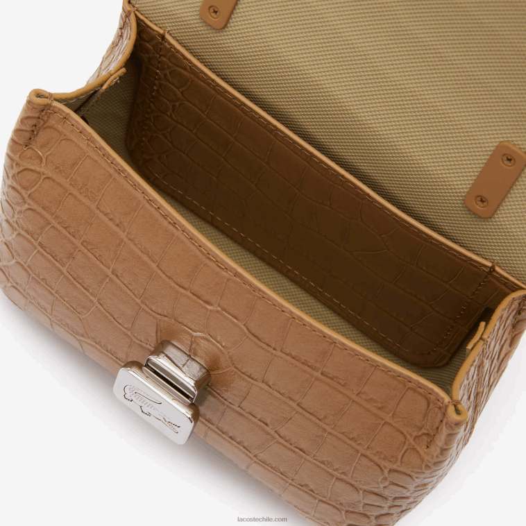 mujer Lacoste club j07 bandolera de piel N6XZ22887