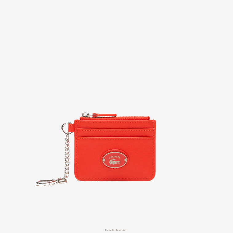 mujer Lacoste corrida l41 tarjetero con mosquetón N6XZ22809