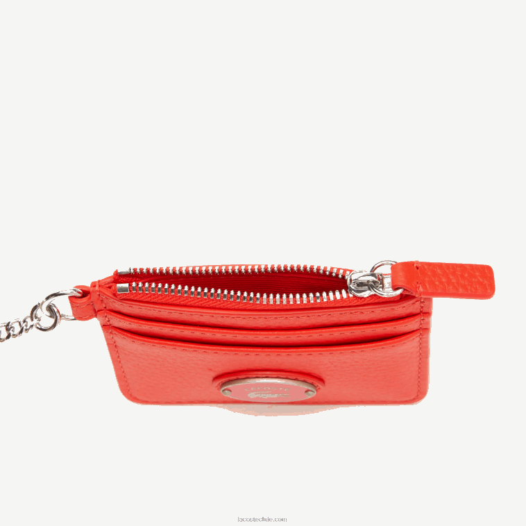 mujer Lacoste corrida l41 tarjetero con mosquetón N6XZ22809