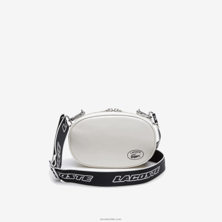 mujer Lacoste laponia negra l21 bolsa cámara redonda con correa de la marca N6XZ22877