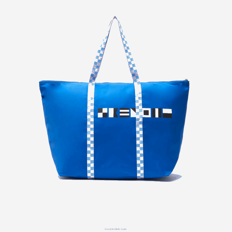 mujer Lacoste marina por todas partes l09 bolsa de fin de semana plegable N6XZ22850