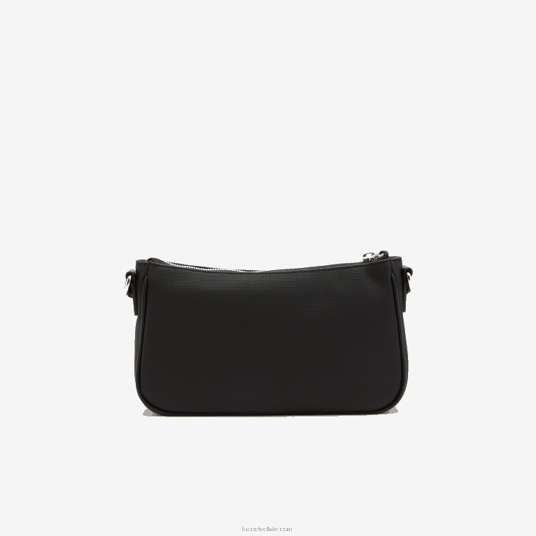 mujer Lacoste negro 000 bolsa crossbody con correa ajustable N6XZ22799