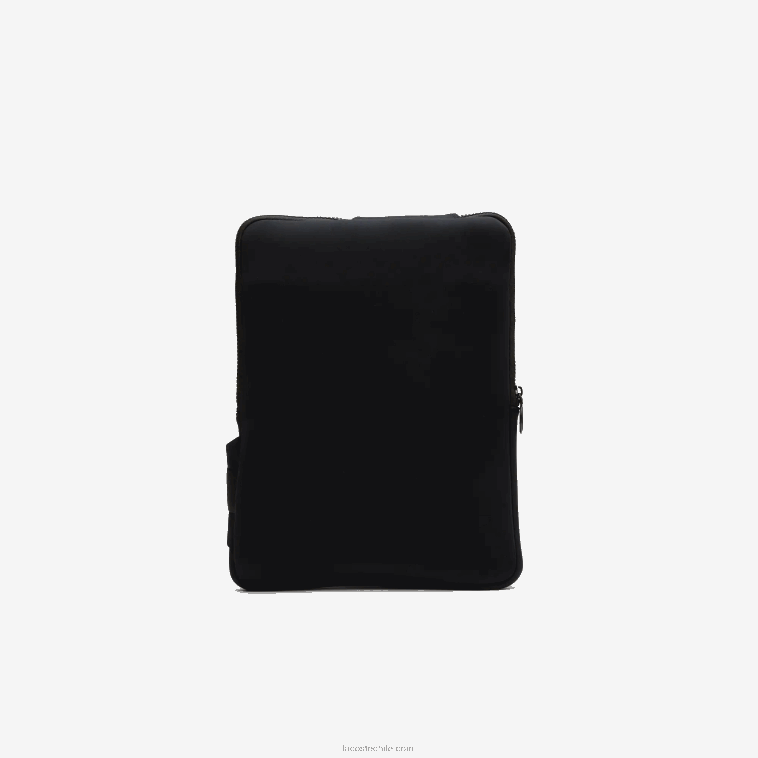 mujer Lacoste negro 000 bolsa crossbody de fibra reciclada N6XZ21971