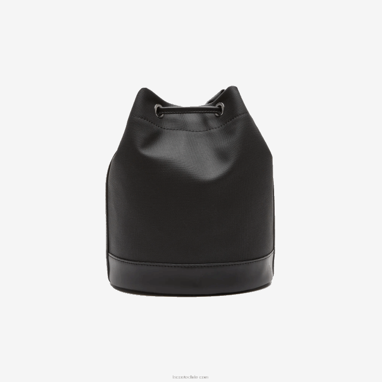 mujer Lacoste negro 000 bolso bombonera con correa removible N6XZ22860